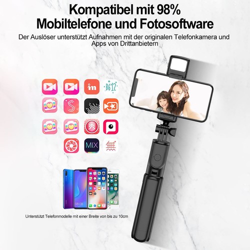 1tlg selfie stick stativ 360 - stativ, 360°