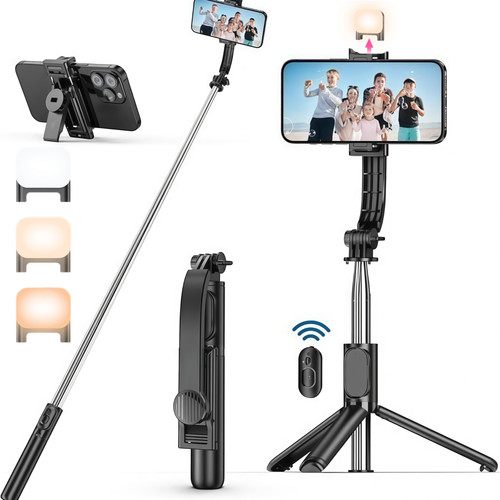 Ausziehbar selfie stick stativ - ausziehbar,