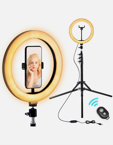 Selfie ring licht - 3-in-1, set