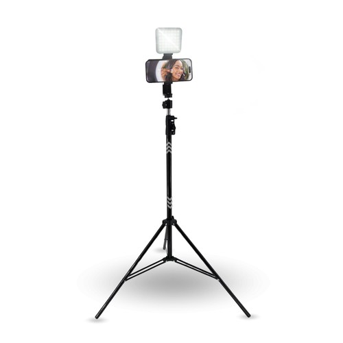 Smartphone stativ mit - licht, 2m